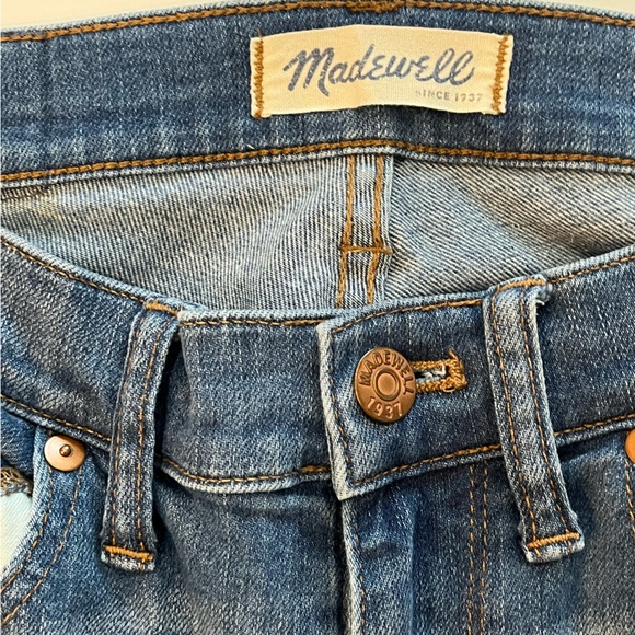 Madewell High Riser Skinny Jeans size 27 NWOT - Picture 2 of 16